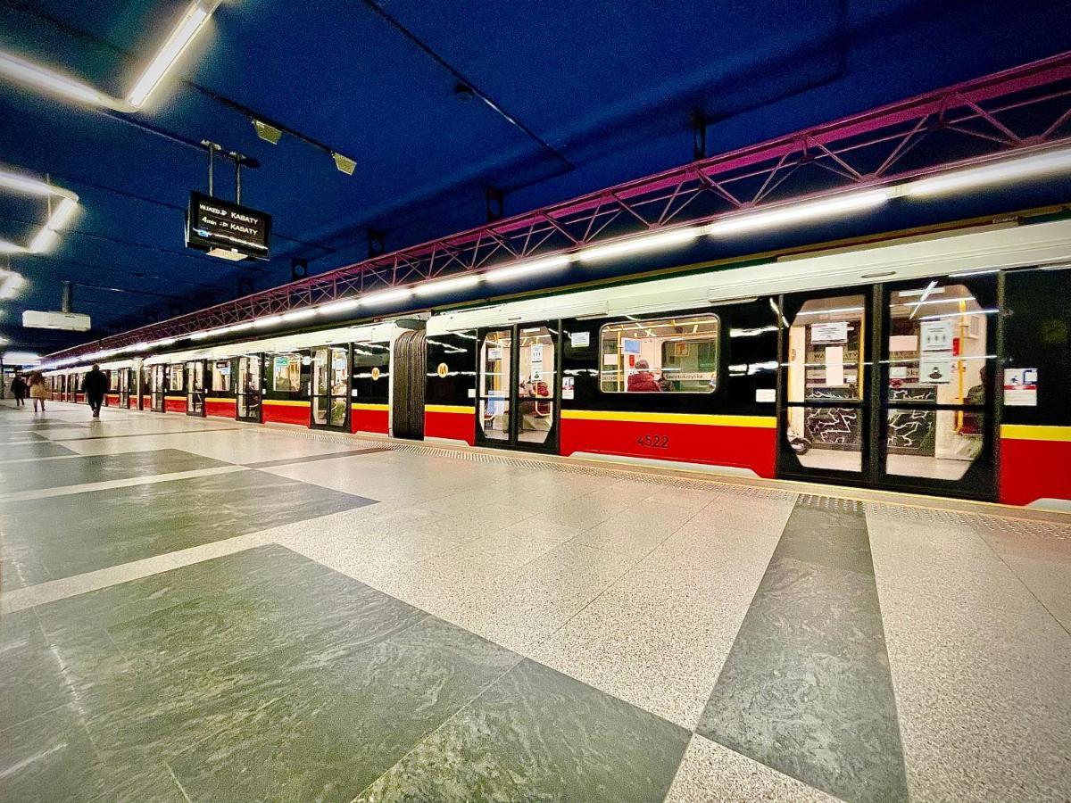 Super Apartament Green Rondo Onz Metro Nowe Wifi 300 Mb/S Aircondition Netflix Spotify Varsovie Extérieur photo