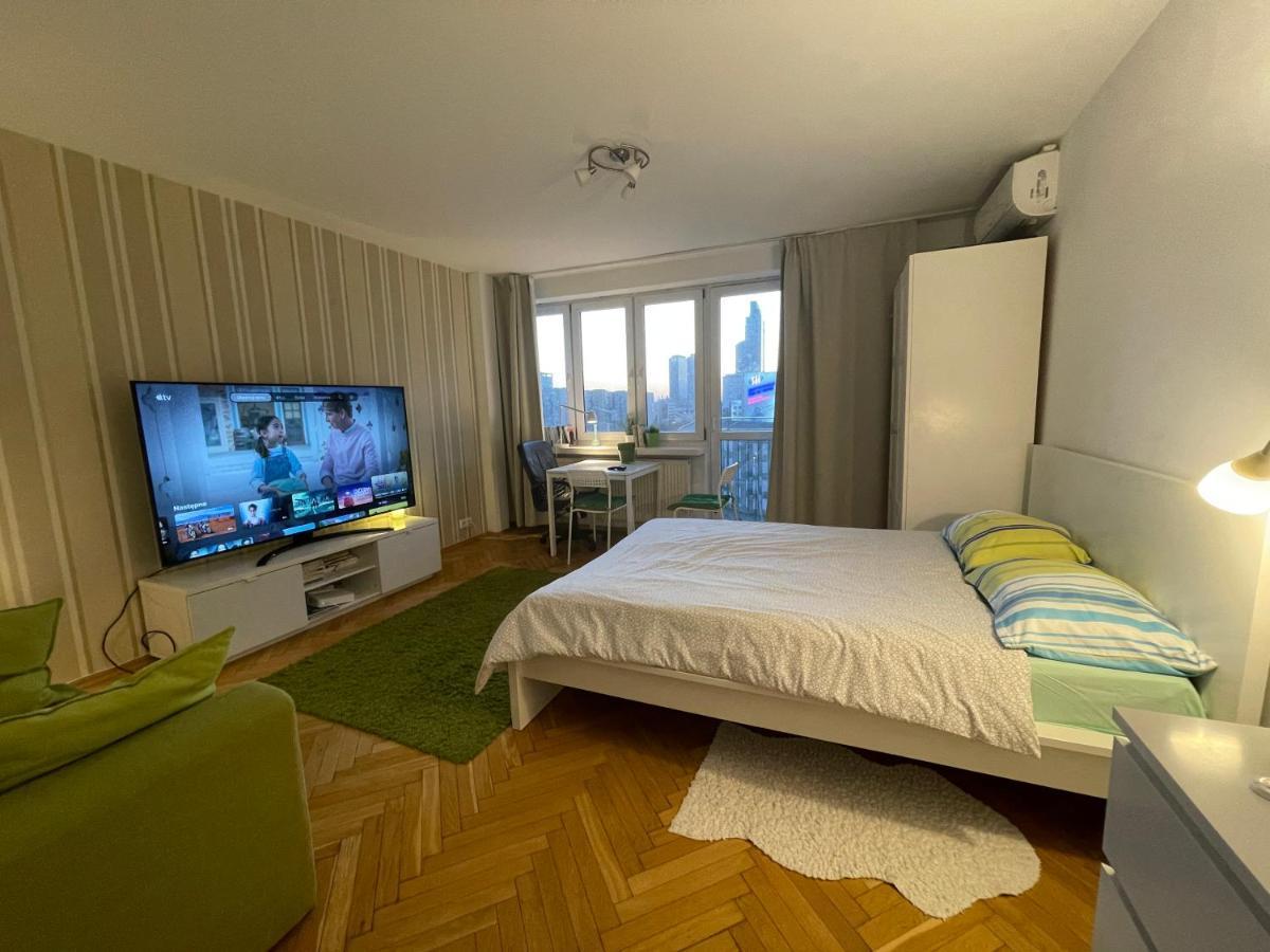 Super Apartament Green Rondo Onz Metro Nowe Wifi 300 Mb/S Aircondition Netflix Spotify Varsovie Extérieur photo