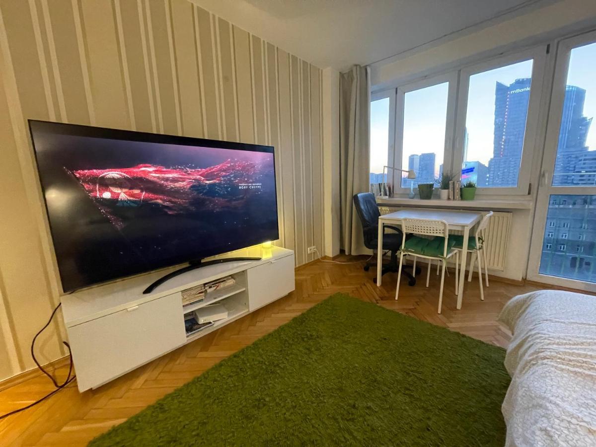 Super Apartament Green Rondo Onz Metro Nowe Wifi 300 Mb/S Aircondition Netflix Spotify Varsovie Extérieur photo
